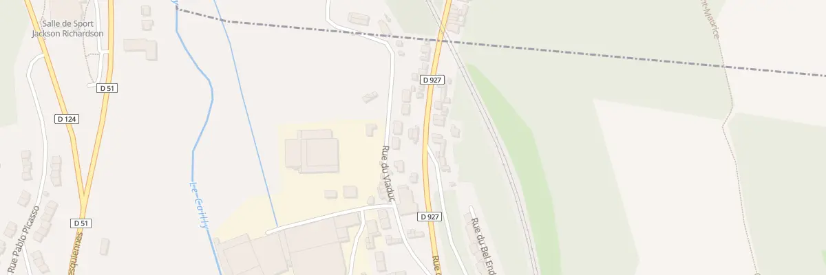 Plan du 209 Rue du Gen de Gaulle au Houlme