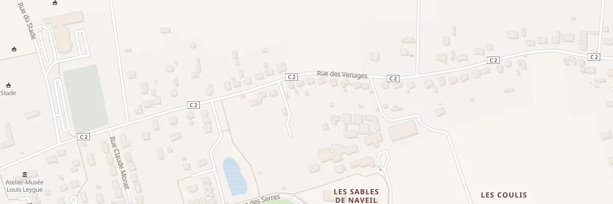 Plan du 78 Rue des Venages à Naveil