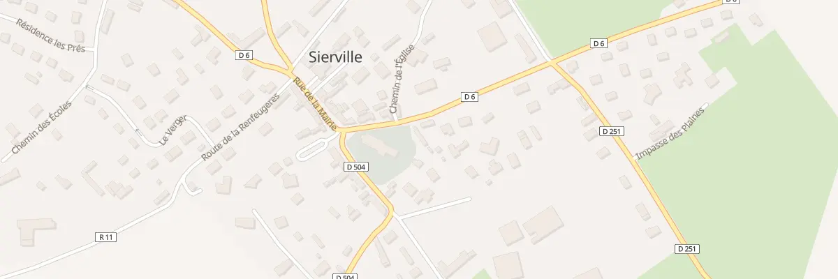 Plan du 74 Rte des Hauts Vallons à Sierville