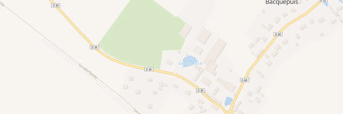 Plan du 6 Rue du Grand Carrefour à Bacquepuis