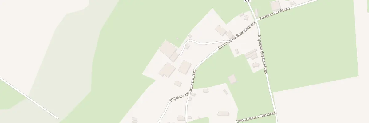 Plan du 84 Imp du Bosc Laurent à Sierville