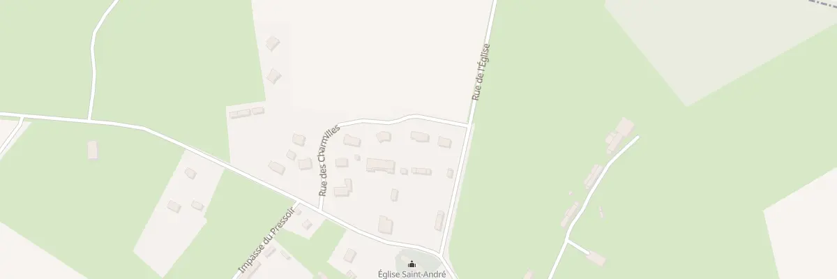 Plan du 43 Rue des Charmilles à Beautot