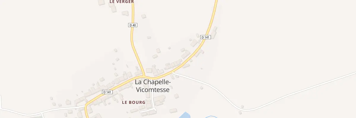Plan du 8 Rue Saint Michel à La Chapelle-Vicomtesse