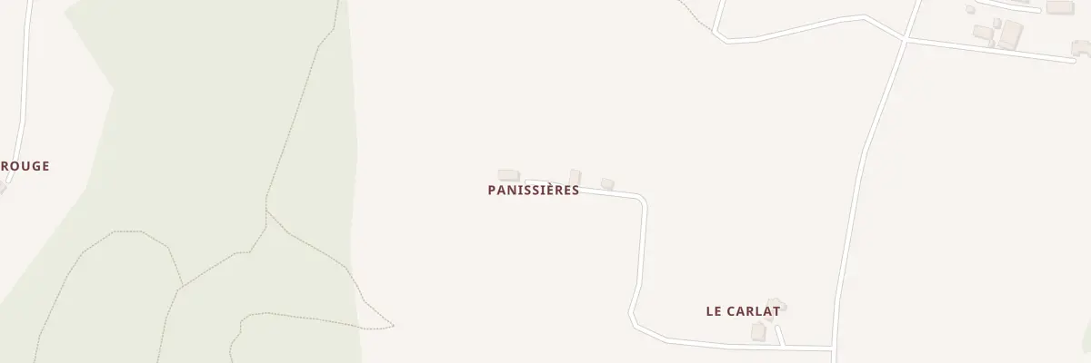 Plan du 5166 Panissieres à Touffailles