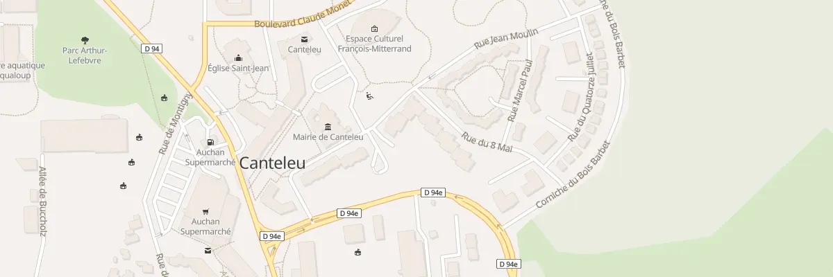 Plan du 1 All des Saules à Canteleu