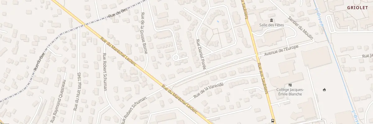 Plan du 237 Rue Jackie Ansermet à Saint-Pierre-lès-Elbeuf