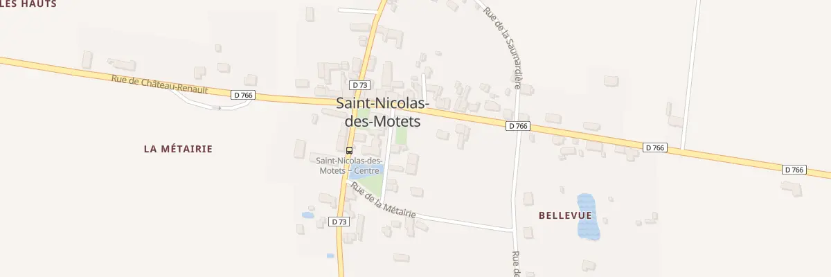 Plan du 14 Rue de Touraine à Saint-Nicolas-des-Motets