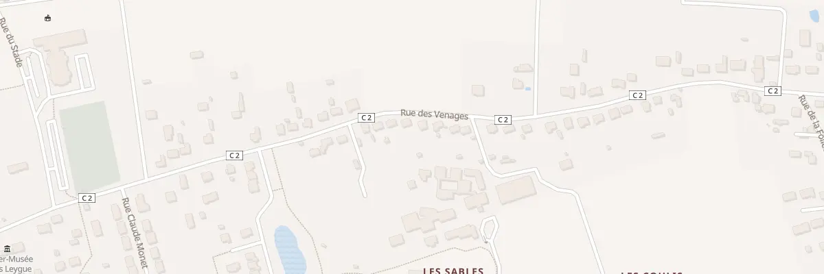 Plan du 74 Rue des Venages à Naveil