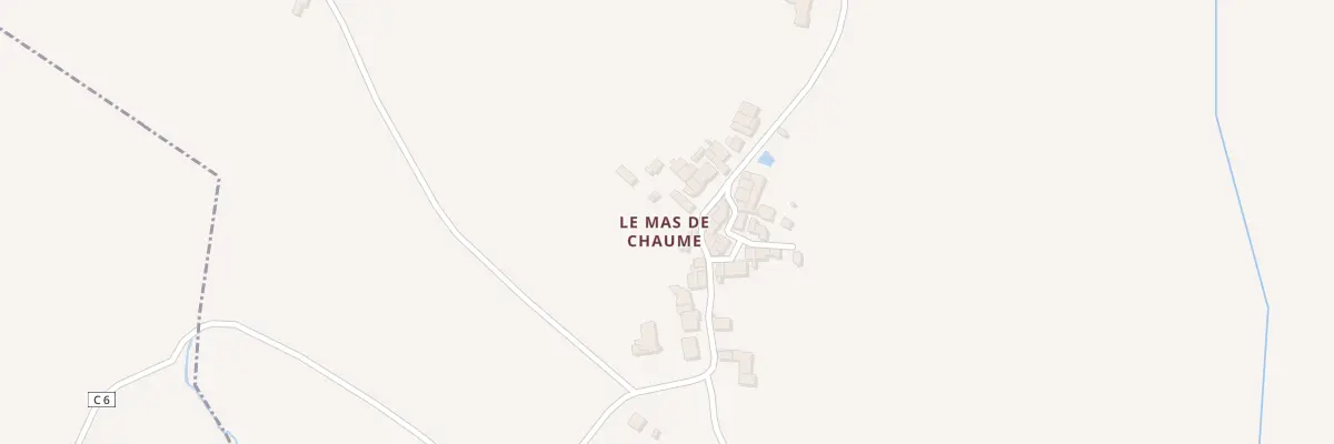 Plan du 16 Le Mas de Chaume à Saint-Ouen-sur-Gartempe