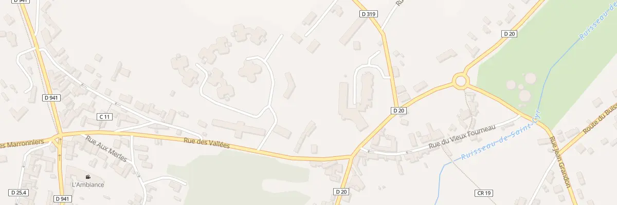 Plan du 4B Rue des Vallees à Senonches