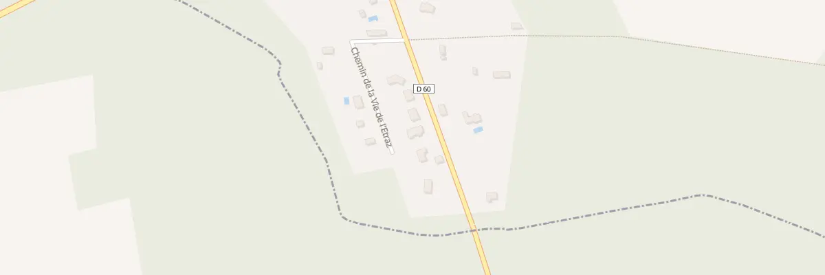 Plan du 14A Rte de Villettes à Venon