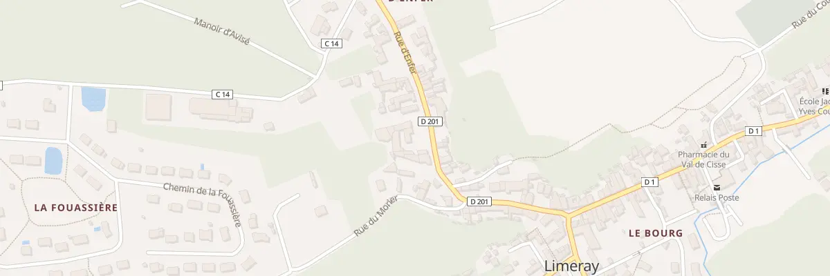 Plan du 19 Rue d’Enfer à Limeray