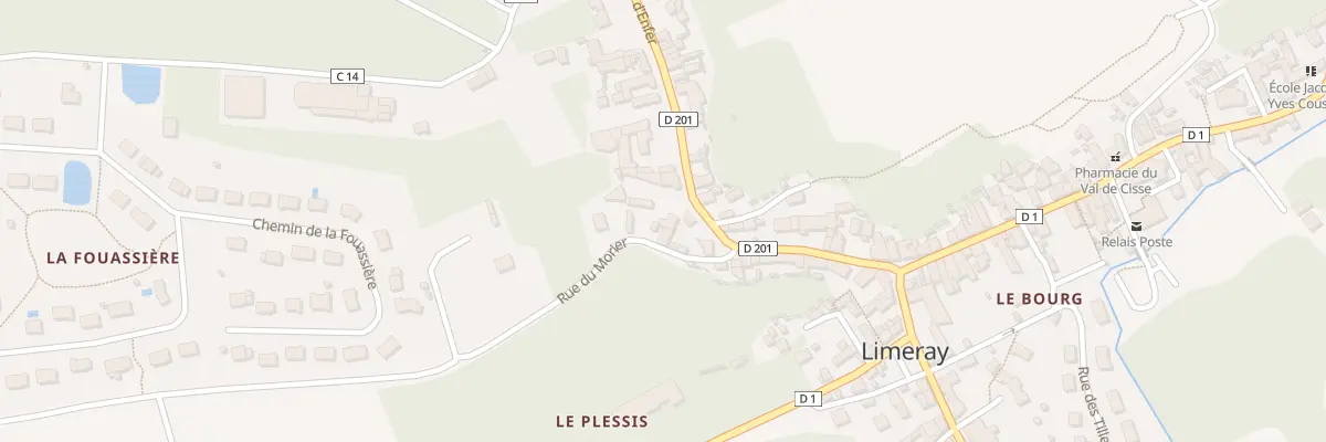Plan du 15B Rue d’Enfer à Limeray