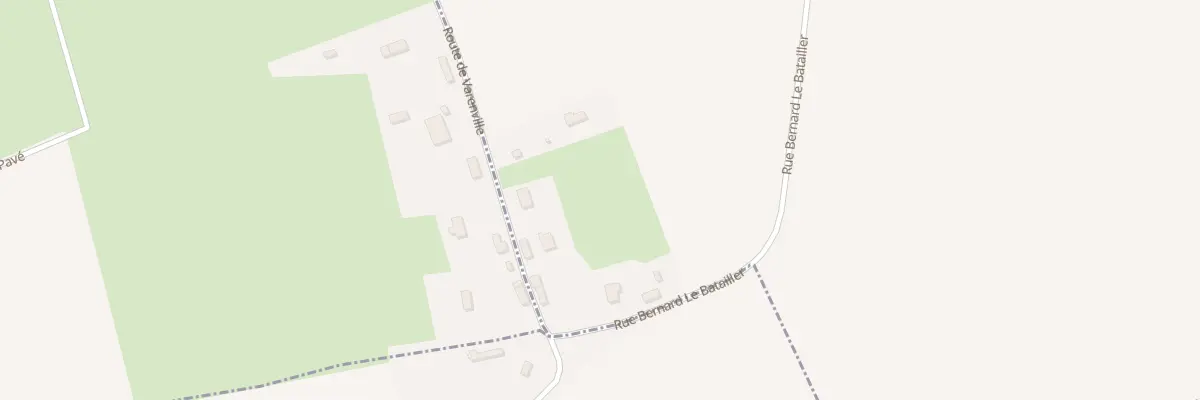 Plan du 15 Rte de Varenville à Omonville
