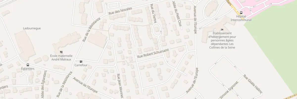 Plan du 29 Rue Robert Schumann à Saint-Aubin-lès-Elbeuf