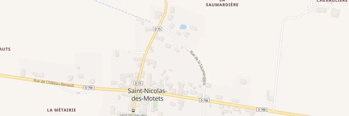 Plan du 5 Rue de la Saumardière à Saint-Nicolas-des-Motets