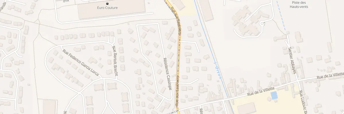 Plan du 2 Res Cassiope à Caudebec-lès-Elbeuf