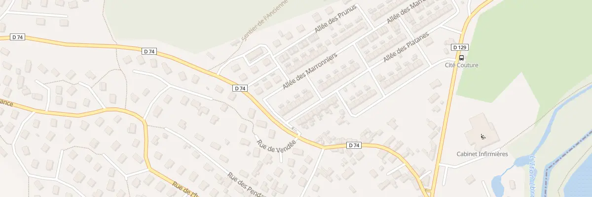Plan du 47 All des Platanes à La Bonneville-sur-Iton