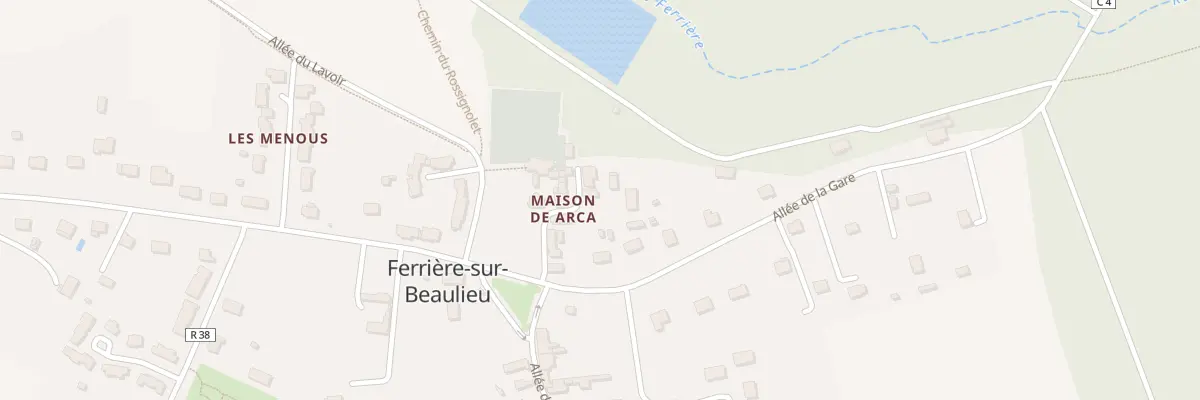 Plan du 8 Imp de la Métairie à Ferrière-sur-Beaulieu