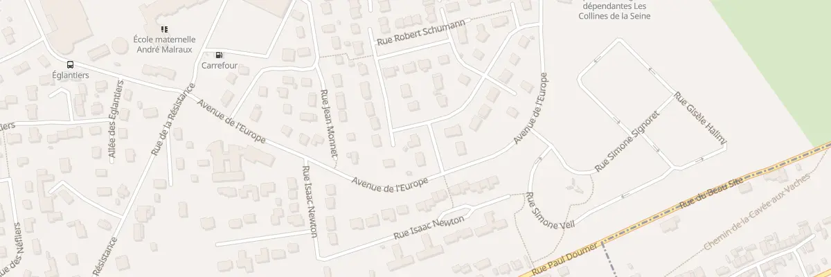 Plan du 3 Rue Robert Schumann à Saint-Aubin-lès-Elbeuf