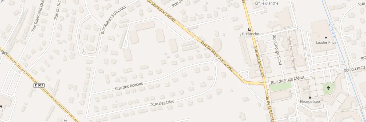 Plan du 8 Rue des Acacias à Saint-Pierre-lès-Elbeuf
