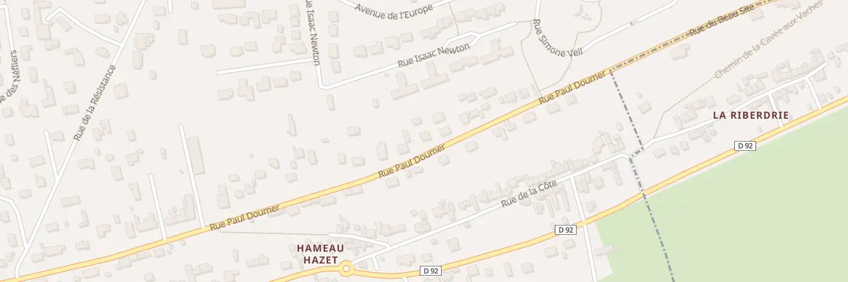 Plan du 4 Rue Paul Doumer à Saint-Aubin-lès-Elbeuf