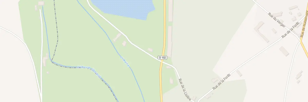 Plan du 1 Che du Moulin des Varennes à Bérou-la-Mulotière