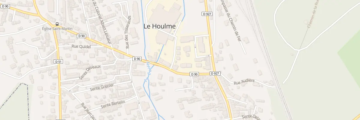 Plan du 155C Rue du Gen de Gaulle au Houlme