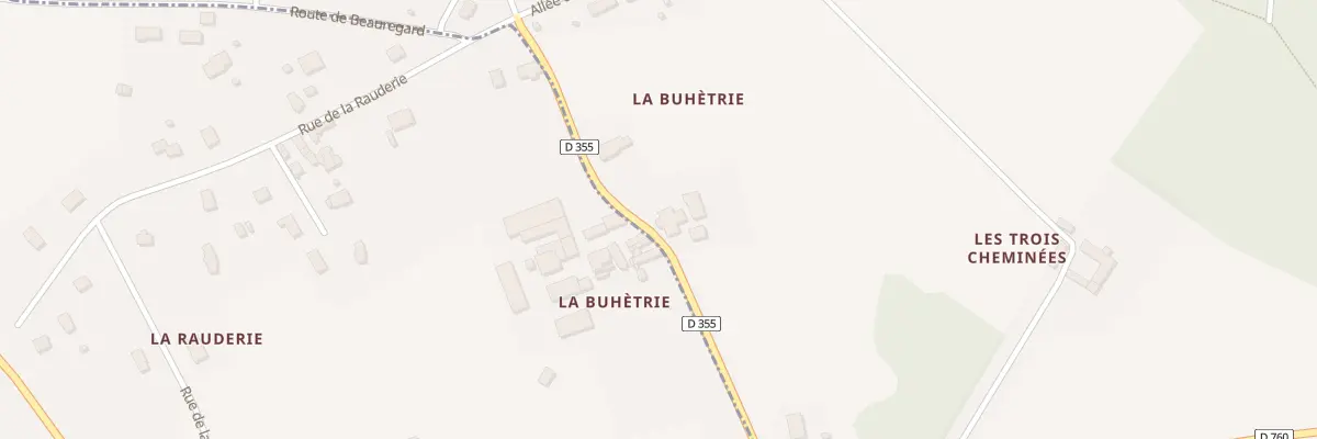 Plan du 15 Rue de la Buhetterie à Ferrière-sur-Beaulieu