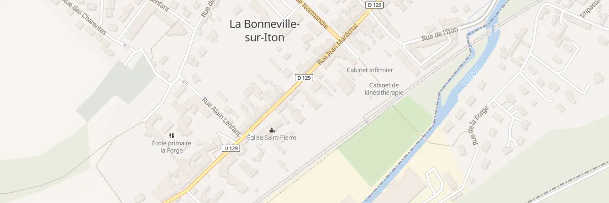 Plan du 29 Rue Jean Maréchal à La Bonneville-sur-Iton