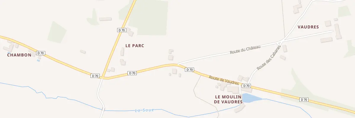 Plan du 39A Grande Piece à Gabillou