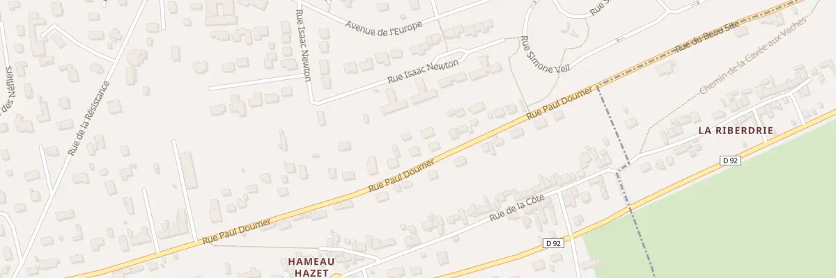 Plan du 2E Rue Paul Doumer à Saint-Aubin-lès-Elbeuf
