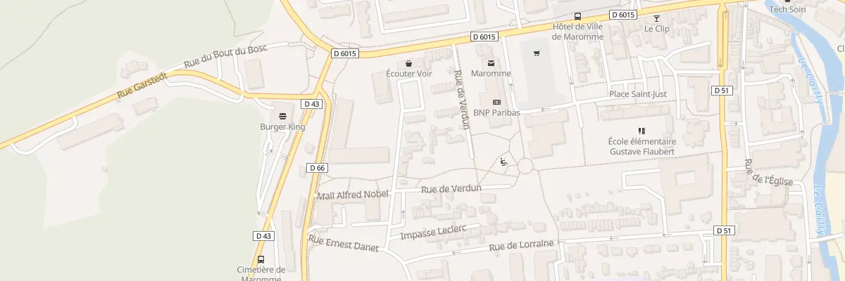 Plan du 8 Rue André Pican à Maromme