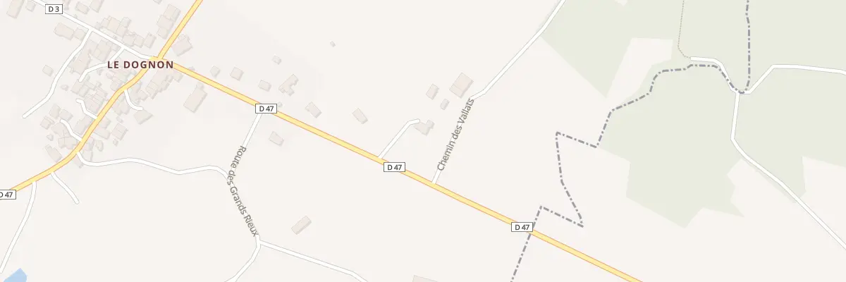 Plan du 5097B Les Vallats à Sainte-Marie-de-Vaux
