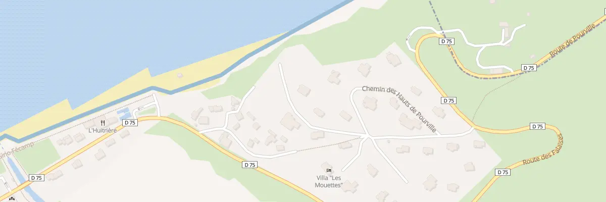 Plan du 290 Che des Hauts de Pourville à Hautot-sur-Mer
