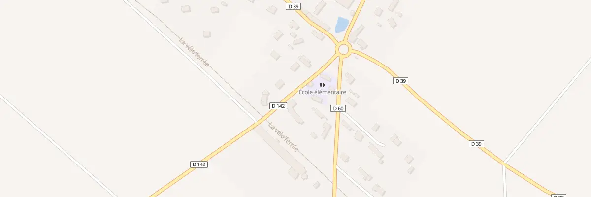 Plan du 4 Rue du Clos de l’Ecu à Bacquepuis