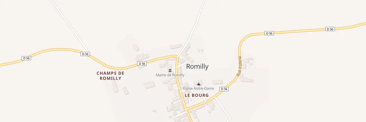 Plan du 15 Rue du Commerce à Romilly