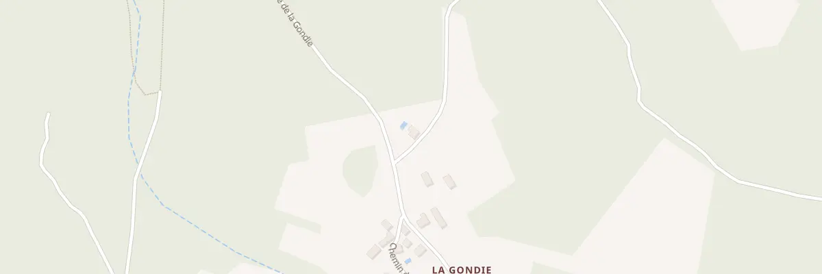 Plan du 1 Che de la Borderie à Saint-Martial-d’Albarède