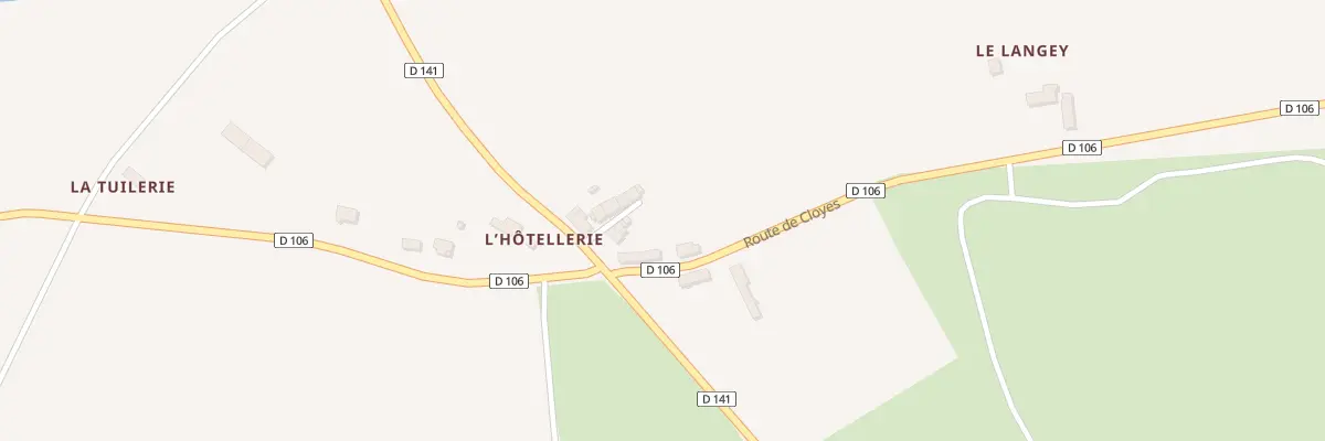 Plan du 5 Imp de l’Hotellerie à La Chapelle-Vicomtesse