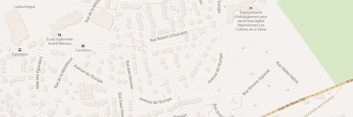Plan du 32 Rue Robert Schumann à Saint-Aubin-lès-Elbeuf