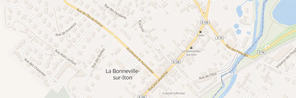 Plan du 8 Rue Jorel à La Bonneville-sur-Iton