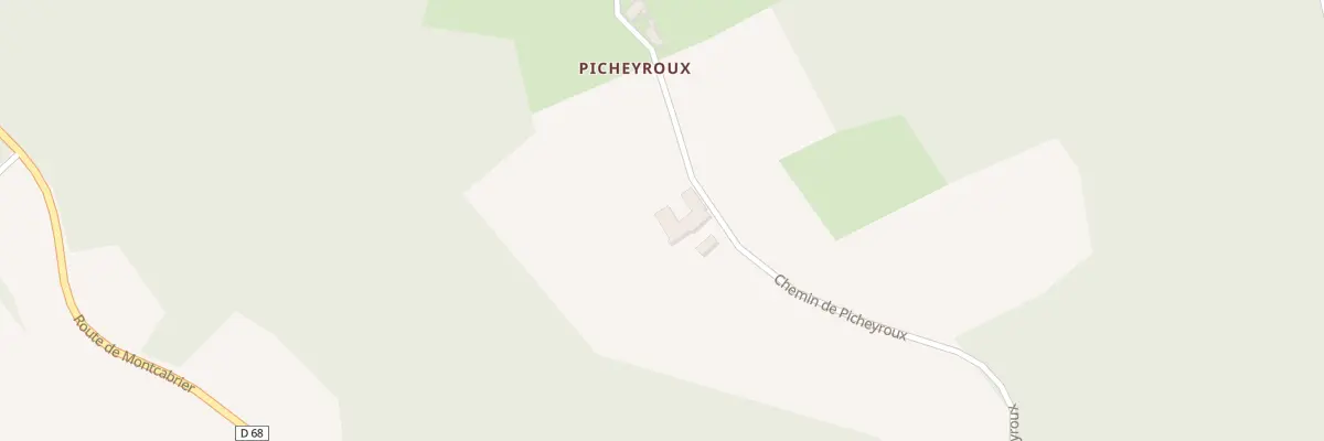 Plan du 615 Che de Picheyroux à Sauveterre-la-Lémance