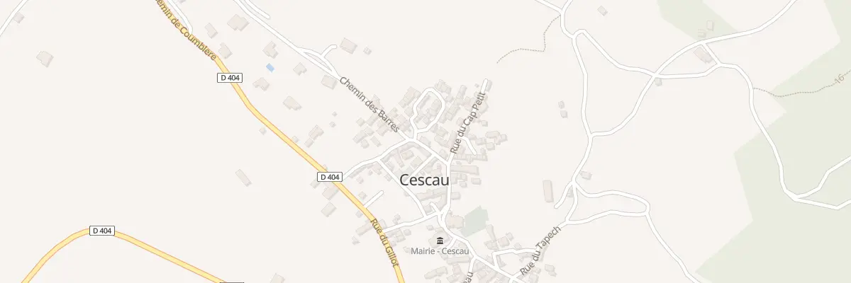 Plan du 29 Village à Cescau