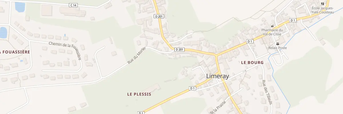 Plan du 11 Rue d’Enfer à Limeray