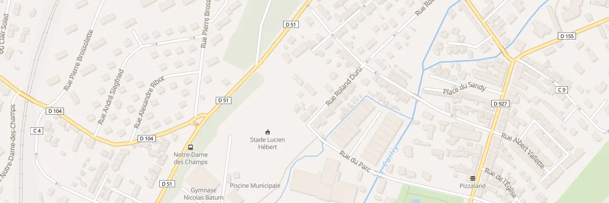 Plan du 26 Rue Roland Duru à Malaunay