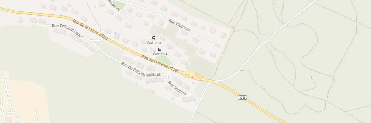 Plan du 407 Rue Claude Monet à Petit-Couronne