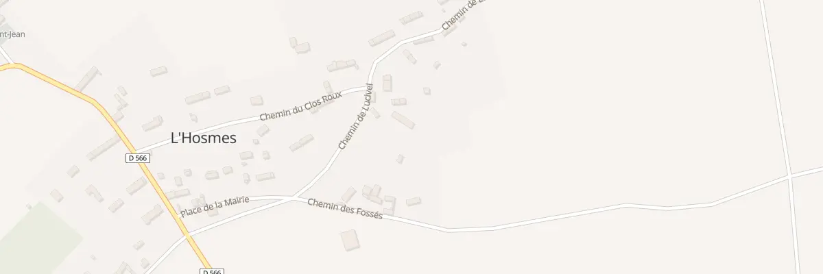 Plan du 6 Che de Lucivel à L’Hosmes