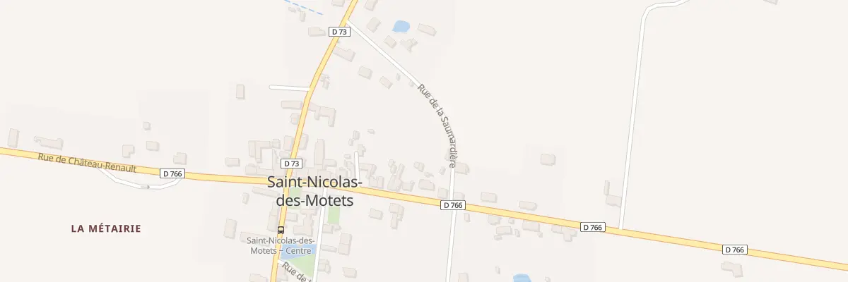Plan du 33 Rue de Touraine à Saint-Nicolas-des-Motets