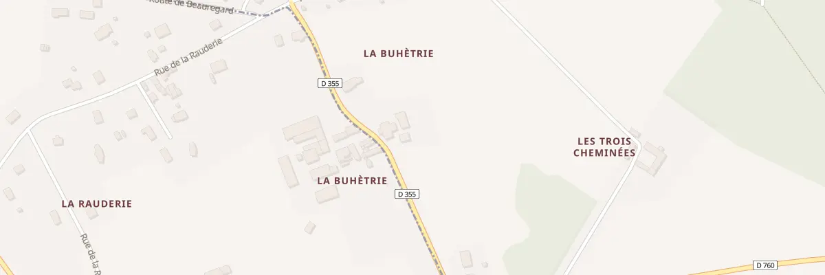 Plan du 19 Rue de la Buhetterie à Ferrière-sur-Beaulieu