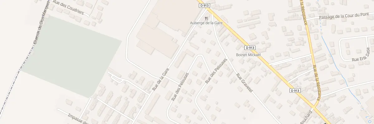 Plan du 133 Rue de la Gare à Saint-Pierre-lès-Elbeuf